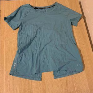 Under Armour green running T-shirt